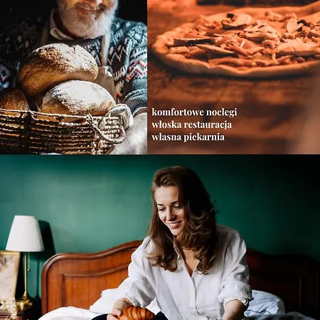 Lesny Dwor Piekarnia Mio Padre Restauracja Mamma Mia ベッド・アンド・ブレックファスト